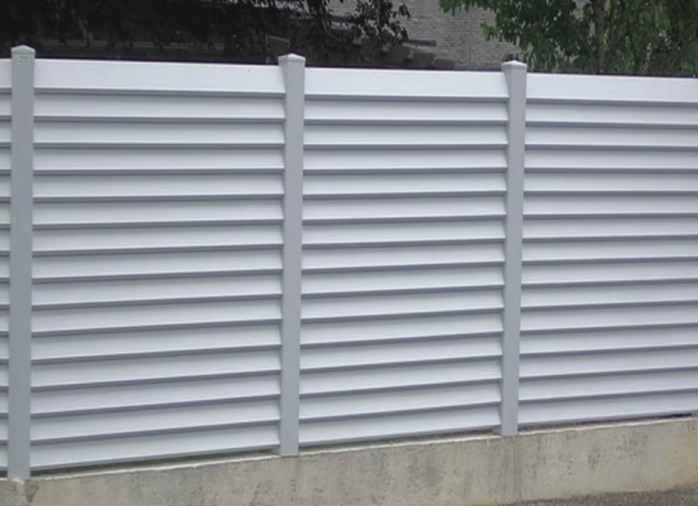 Louvered Fence & Door - 7