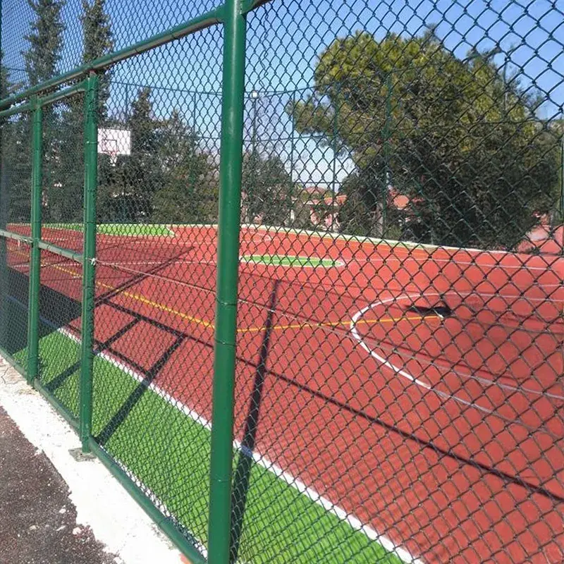 PVC Coated Chain Link Fence Wire - 4