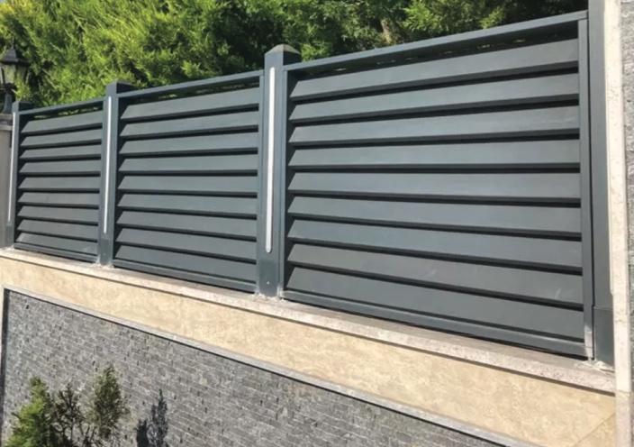 Louvered Fence & Door - 6
